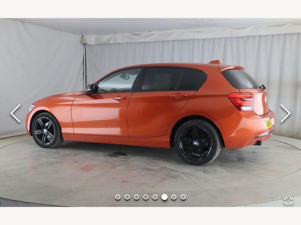 BMW 1 Series 2.0 116D Sport Euro 5 Ss Orange #5