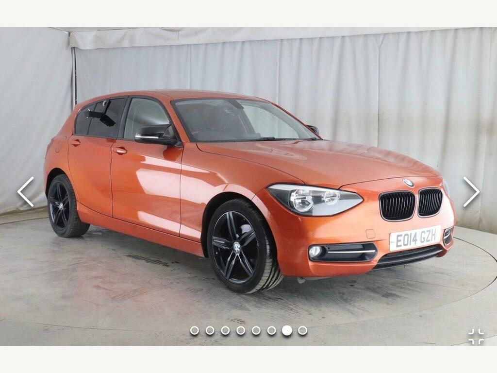 BMW 1 Series 2.0 116D Sport Euro 5 Ss Orange #6