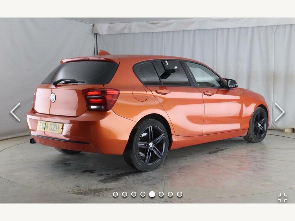 BMW 1 Series 2.0 116D Sport Euro 5 Ss Orange #4
