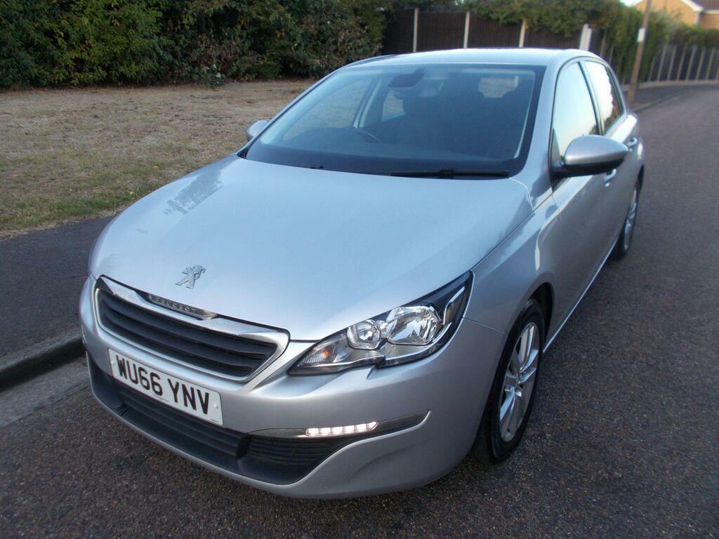 Peugeot 308 1.6 Bluehdi Active Euro 6 S S Silver