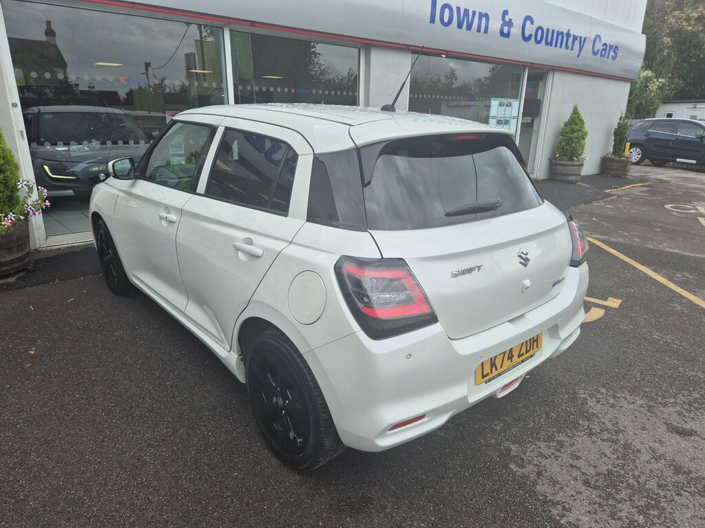 Suzuki Swift 1.2 Mhev Ultra Hatchback Hybrid Cvt Eur LK74ZDH White #3