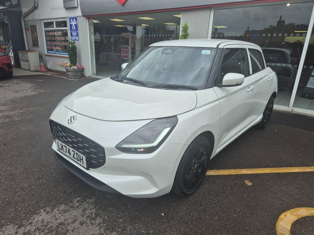 Suzuki Swift 1.2 Mhev Ultra Hatchback Hybrid Cvt Eur LK74ZDH White #2