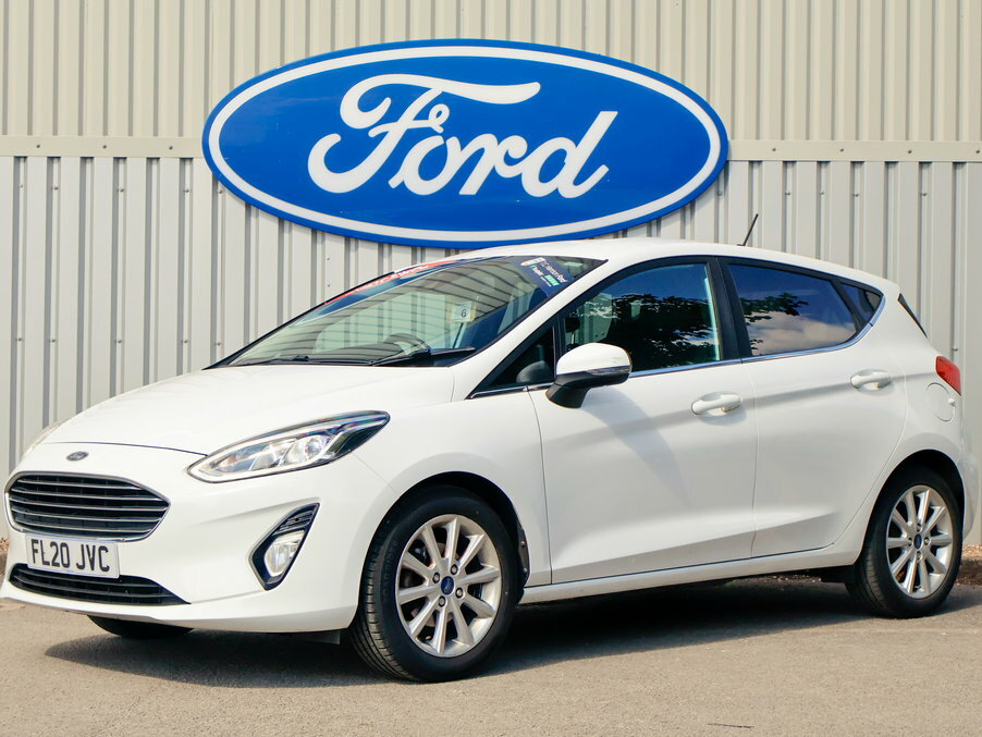Ford Fiesta 1.0 Ecoboost 95 Titanium FL20JVC White #2