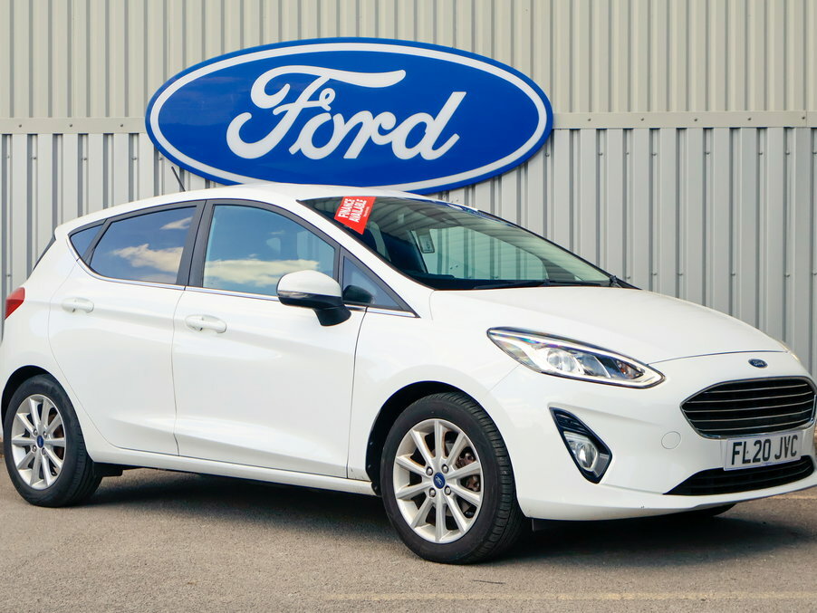 Ford Fiesta 1.0 Ecoboost 95 Titanium FL20JVC White