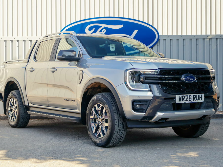 Ford Ranger Pick Up D Cab Wildtrak 2.3 Ecoboost Phev 281 Silver
