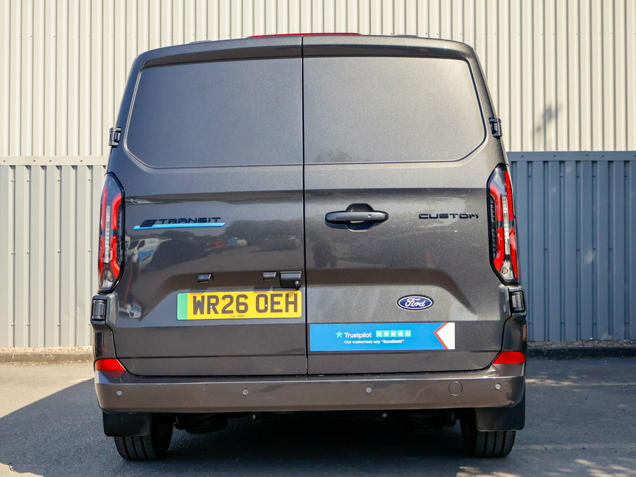 Ford Transit Custom 100Kw 65Kwh H1 Van Limited WR26OEH Grey #5