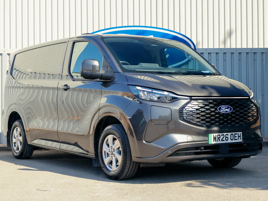 Ford Transit Custom 100Kw 65Kwh H1 Van Limited Grey