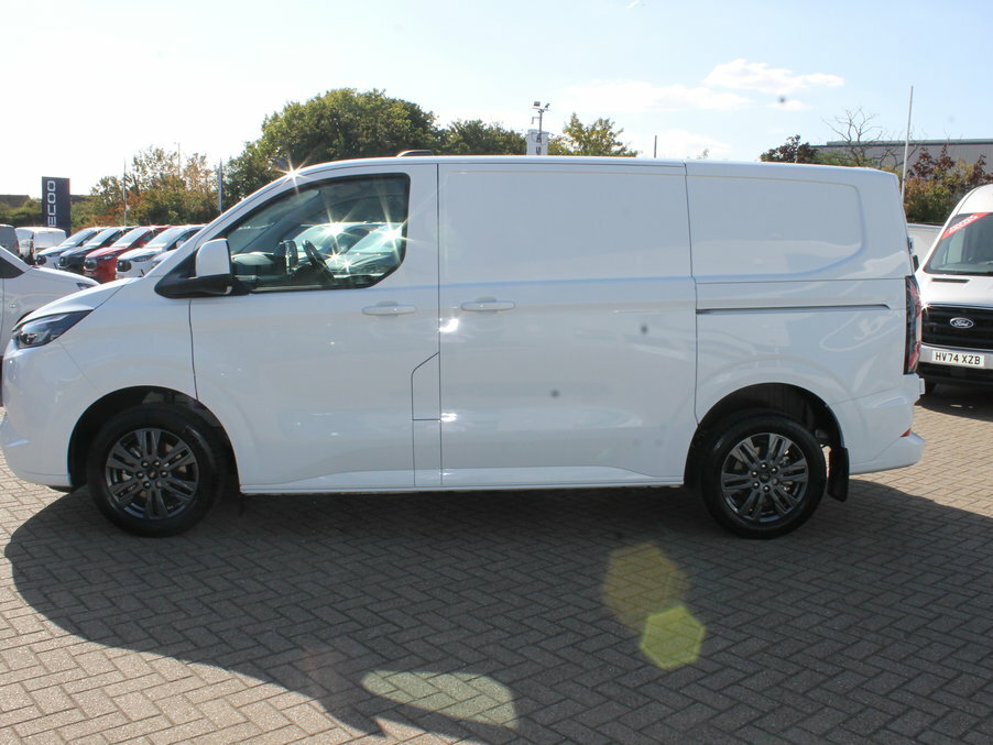 Ford Transit Custom 100Kw 65Kwh H1 Van Limited AF26UKD White #4