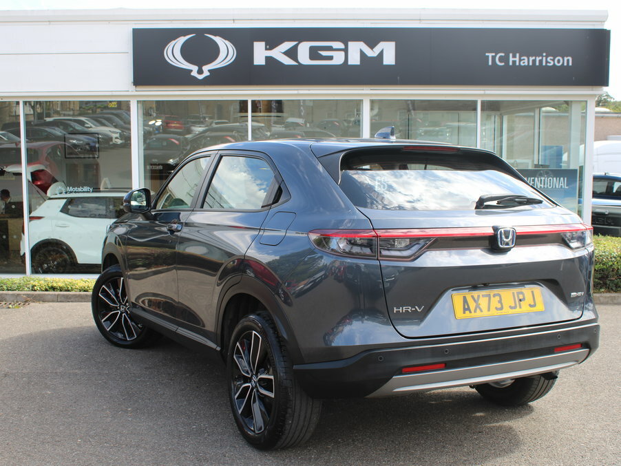 Honda Hr-V 1.5 Ehev Elegance Cvt AX73JPJ Grey #5