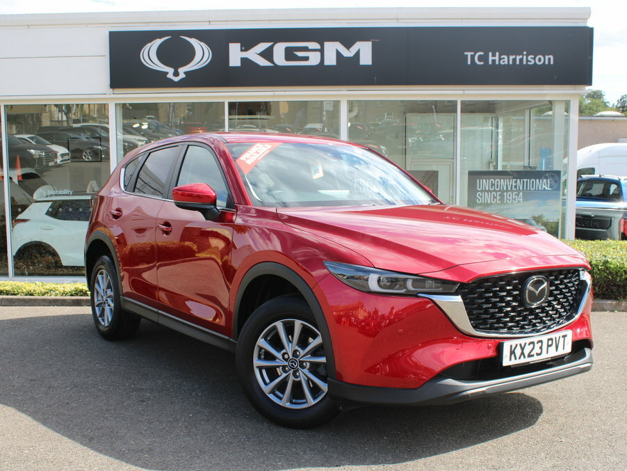 Mazda CX-5 2.0 E-skyactiv G Mhev Centre-line KX23PVT Red