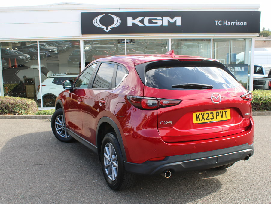 Mazda CX-5 2.0 E-skyactiv G Mhev Centre-line KX23PVT Red #5