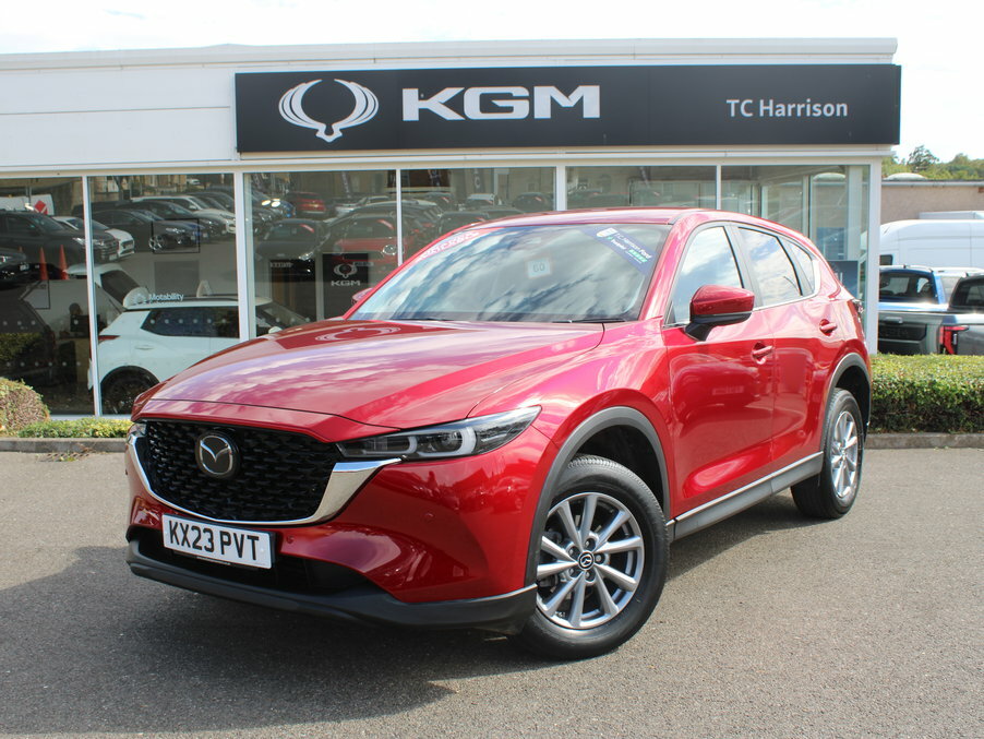 Mazda CX-5 2.0 E-skyactiv G Mhev Centre-line KX23PVT Red #3