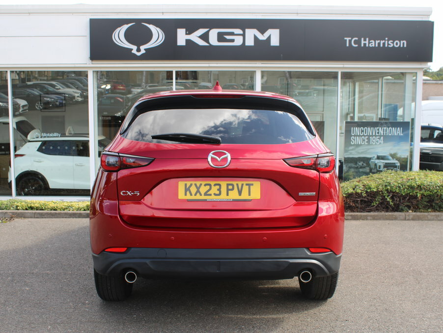 Mazda CX-5 2.0 E-skyactiv G Mhev Centre-line KX23PVT Red #6