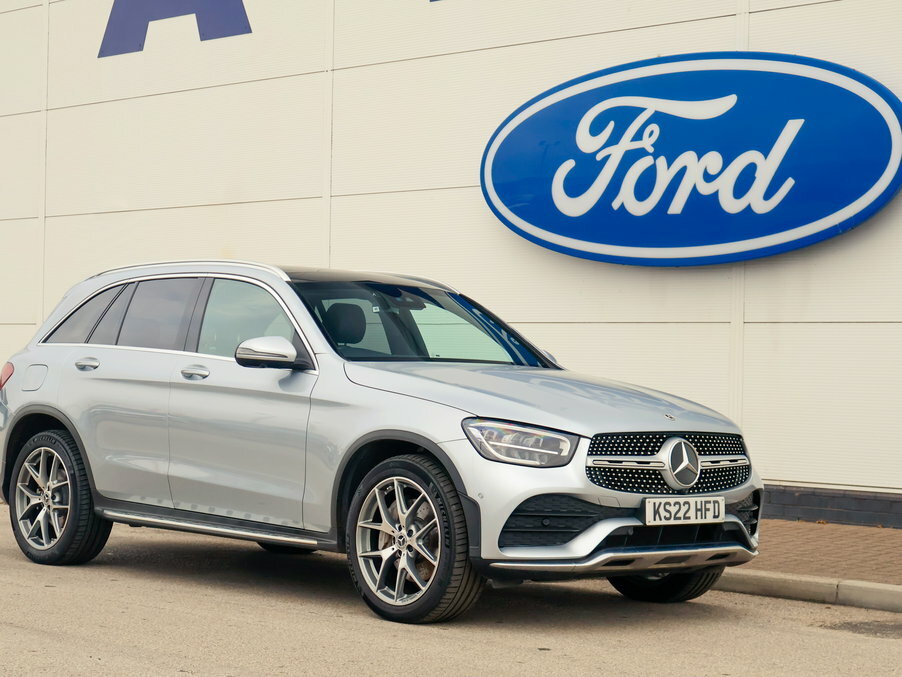Mercedes-Benz GLC Class Glc 300D 4Matic Amg Line Premium Pls 9G-tronic Silver