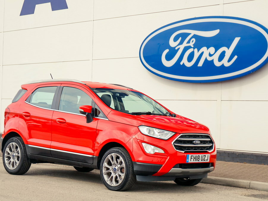 Ford Ecosport 1.0 Ecoboost 125 Titanium Red