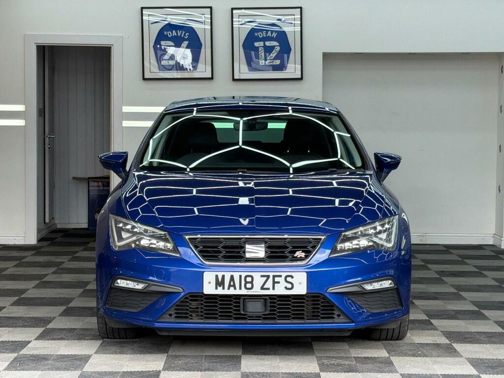 Seat Leon Hatchback 1.4 Tsi Fr Technology Euro 6 Ss MA18ZFS Blue #2