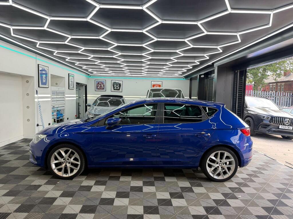 Seat Leon Hatchback 1.4 Tsi Fr Technology Euro 6 Ss MA18ZFS Blue #6