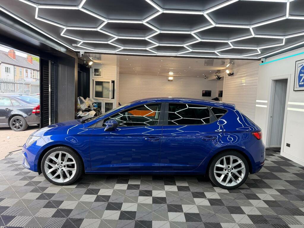 Seat Leon Hatchback 1.4 Tsi Fr Technology Euro 6 Ss MA18ZFS Blue #5
