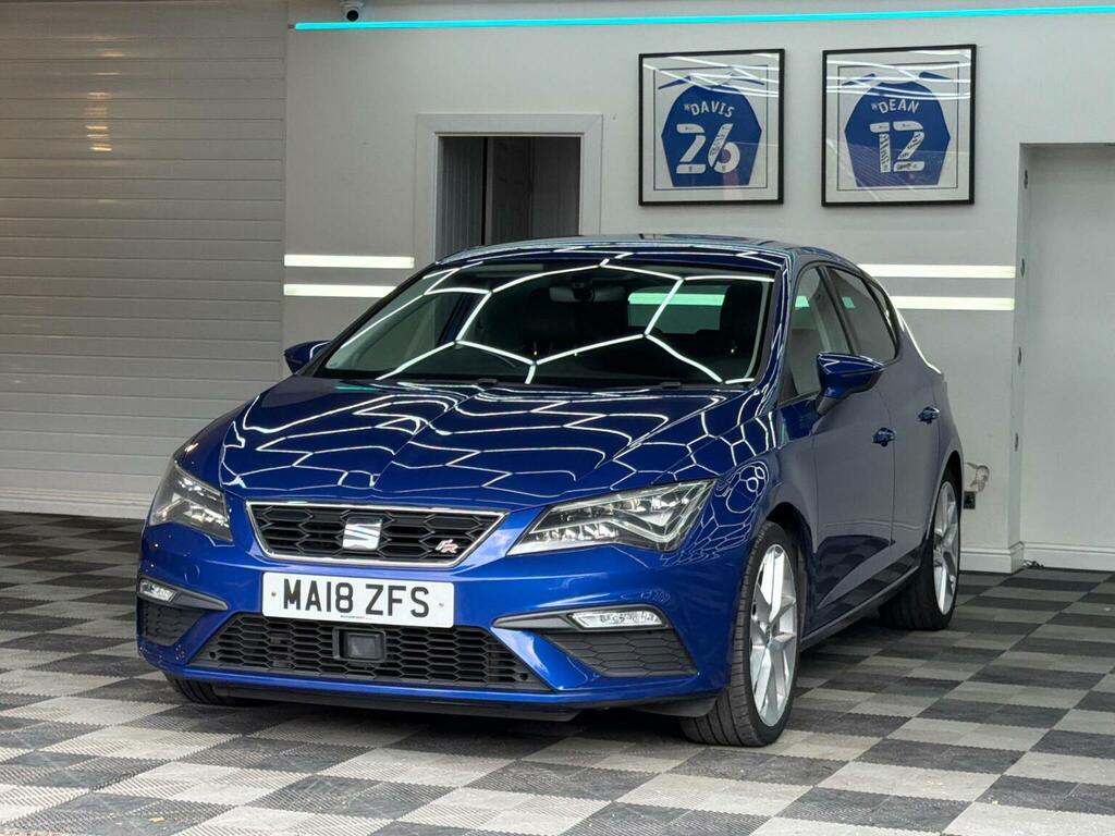Seat Leon Hatchback 1.4 Tsi Fr Technology Euro 6 Ss MA18ZFS Blue #3