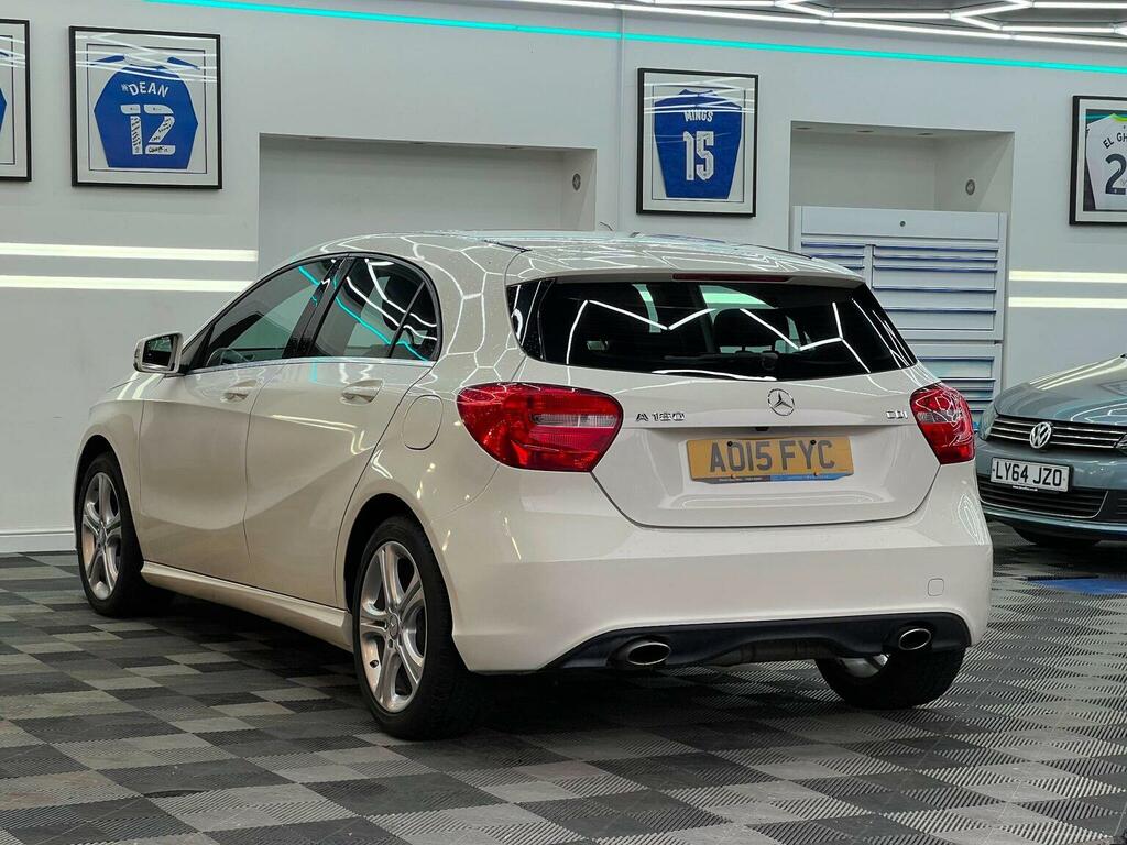 Mercedes-Benz A Class Hatchback 1.5 A180 Cdi Sport Edition 7G-dct Euro 5 White #4