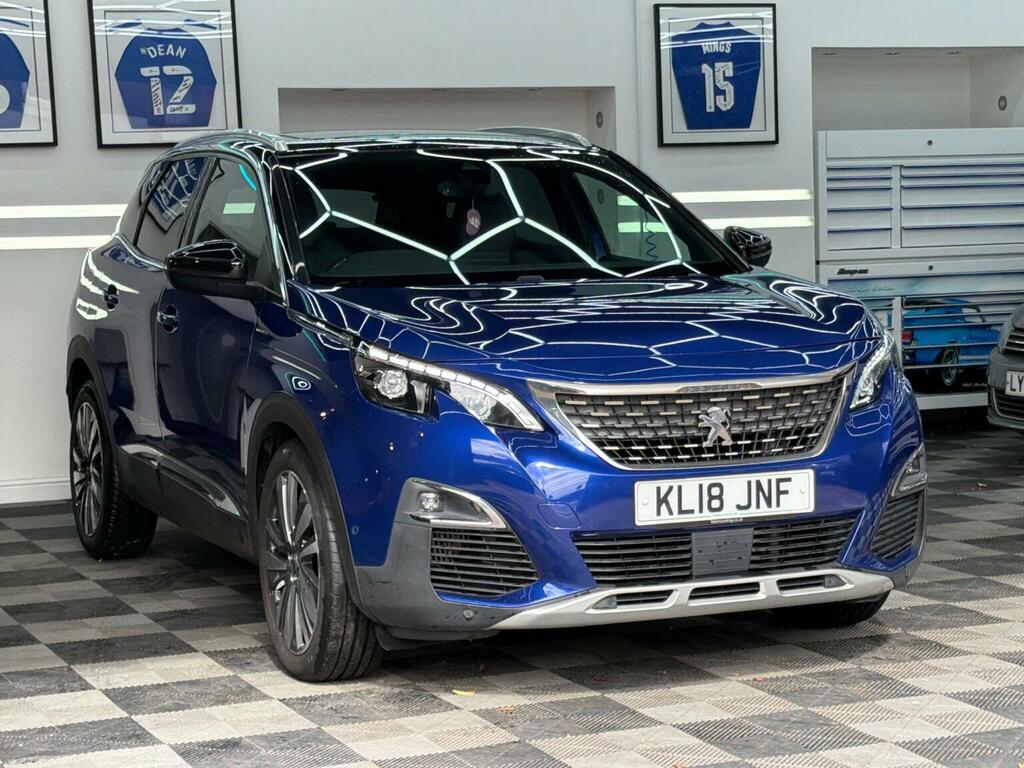 Peugeot 3008 Suv 1.6 Thp Gt Line Premium Eat Euro 6 Ss Blue