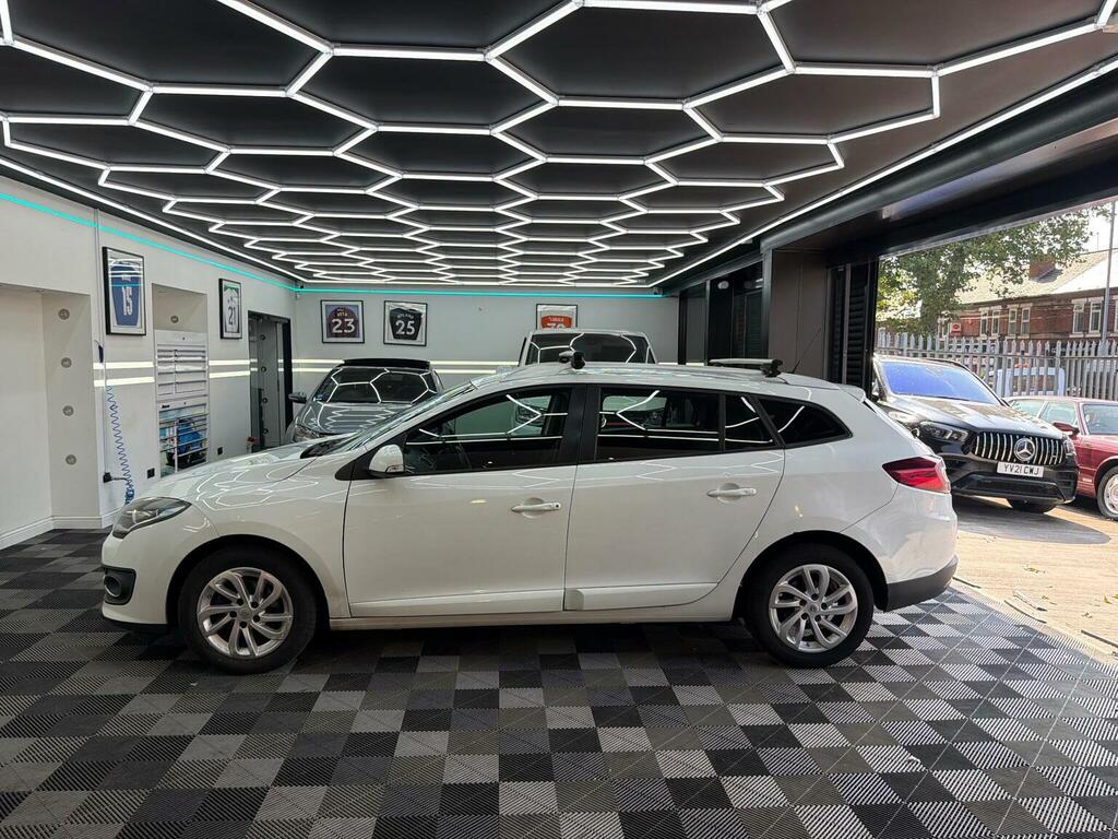 Renault Megane Estate 1.5 Dci Expression Sport Tourer Euro 6 S White #6