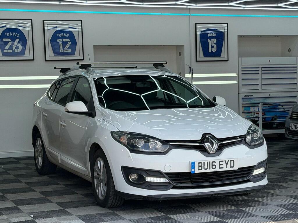 Renault Megane Estate 1.5 Dci Expression Sport Tourer Euro 6 S White
