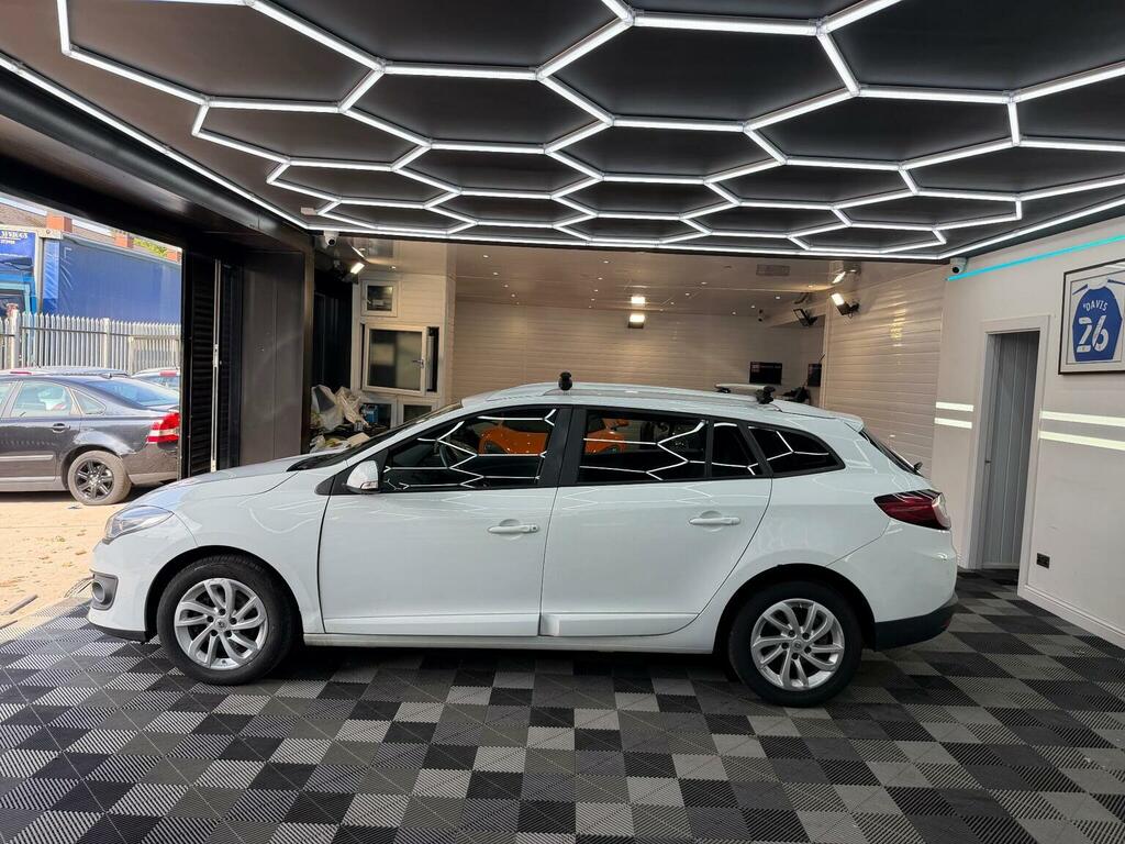 Renault Megane Estate 1.5 Dci Expression Sport Tourer Euro 6 S White #5