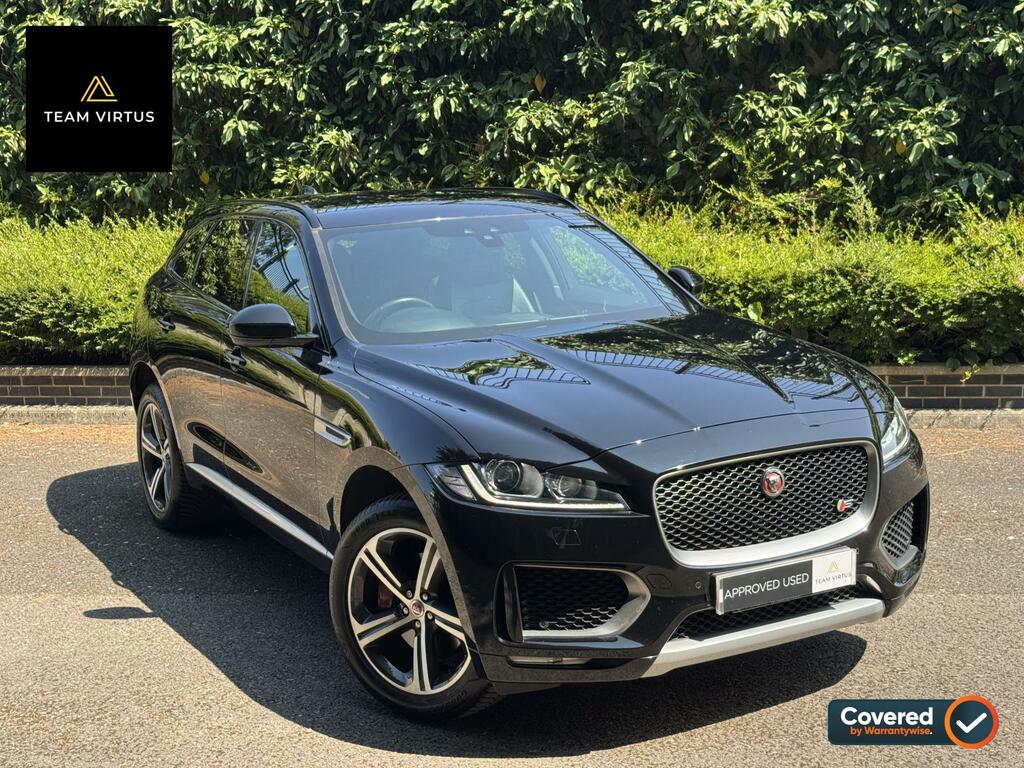 Jaguar F-Pace 3.0 V6 S Suv Awd Euro 6 S S 380 Black