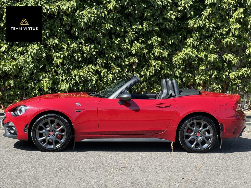 Abarth 124 Spider 1.4 Multiair Convertible Euro 6 RF67MWY Red #5