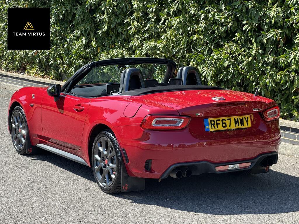 Abarth 124 Spider 1.4 Multiair Convertible Euro 6 RF67MWY Red #6