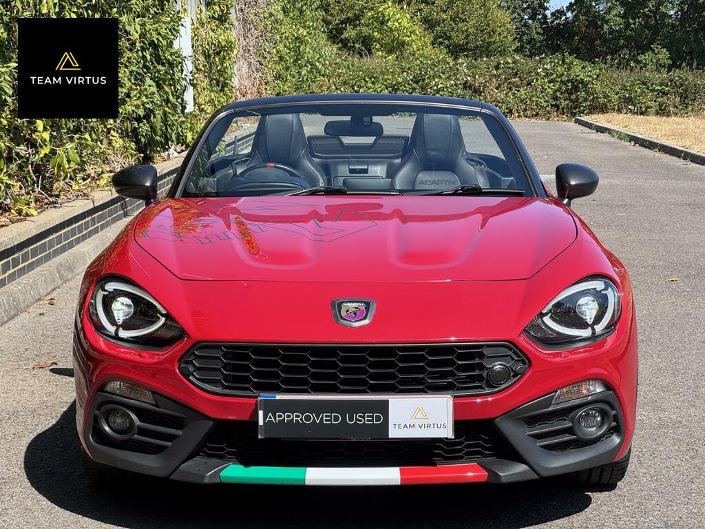 Abarth 124 Spider 1.4 Multiair Convertible Euro 6 RF67MWY Red #3