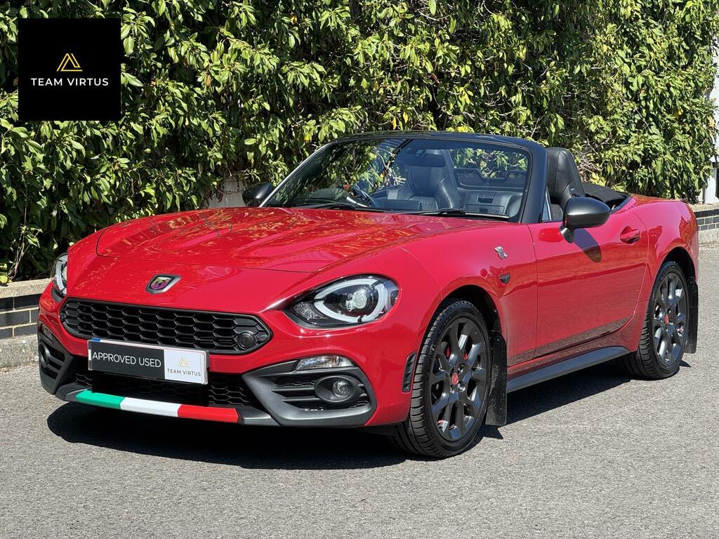 Abarth 124 Spider 1.4 Multiair Convertible Euro 6 RF67MWY Red #4