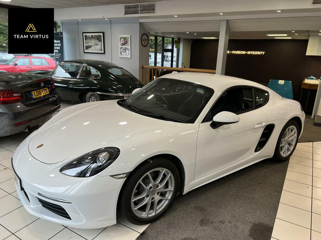 Porsche 718 Cayman 2.0T Coupe Pdk Euro 6 S S 300 Ps White #5