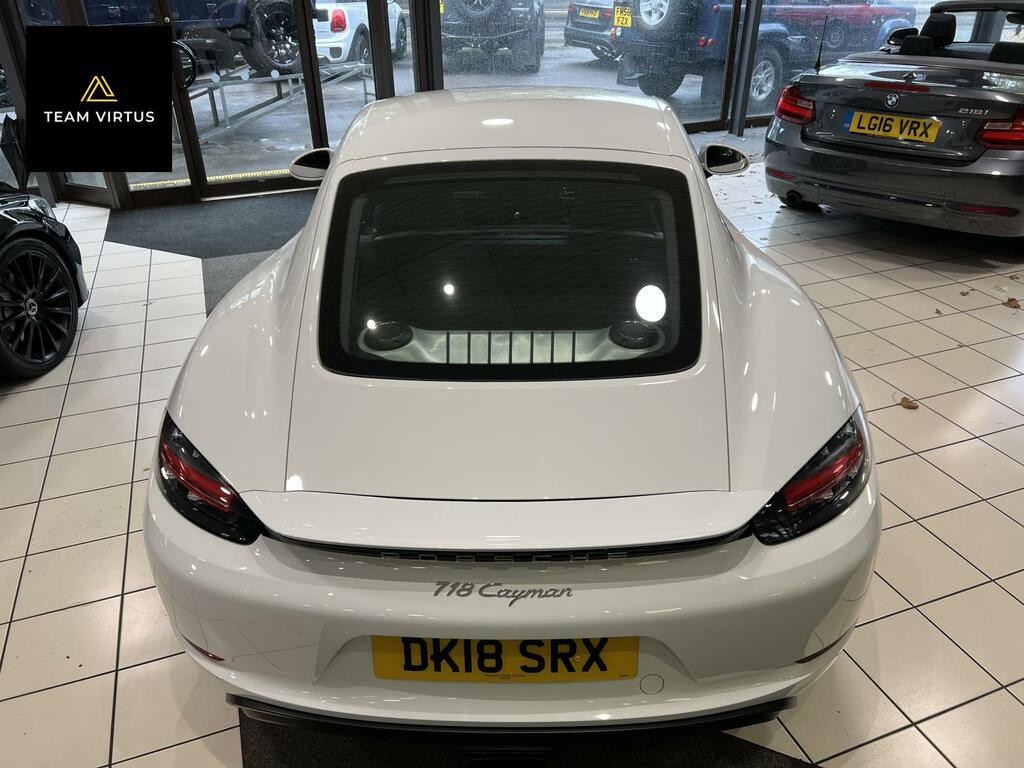 Porsche 718 Cayman 2.0T Coupe Pdk Euro 6 S S 300 Ps White #6