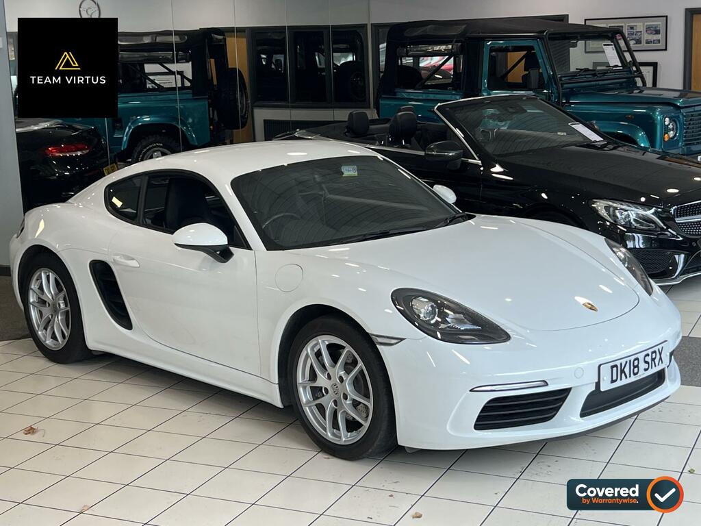 Porsche 718 Cayman 2.0T Coupe Pdk Euro 6 S S 300 Ps White