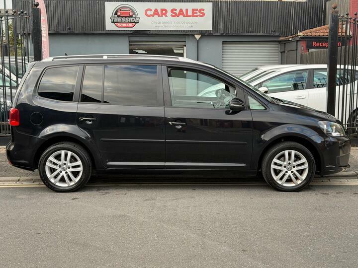 Volkswagen Touran 1.6 Tdi Se Euro 5 YC63HVV Black #2