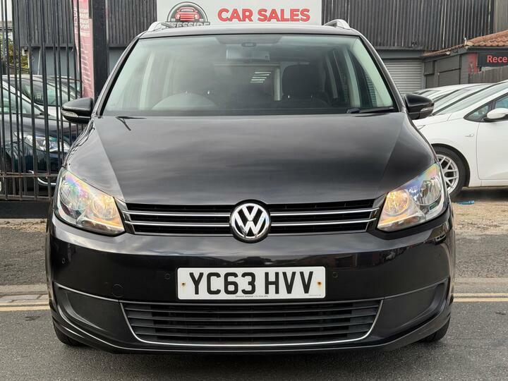 Volkswagen Touran 1.6 Tdi Se Euro 5 YC63HVV Black #6