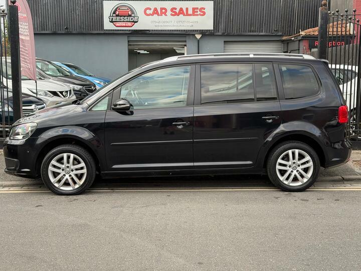 Volkswagen Touran 1.6 Tdi Se Euro 5 YC63HVV Black #3