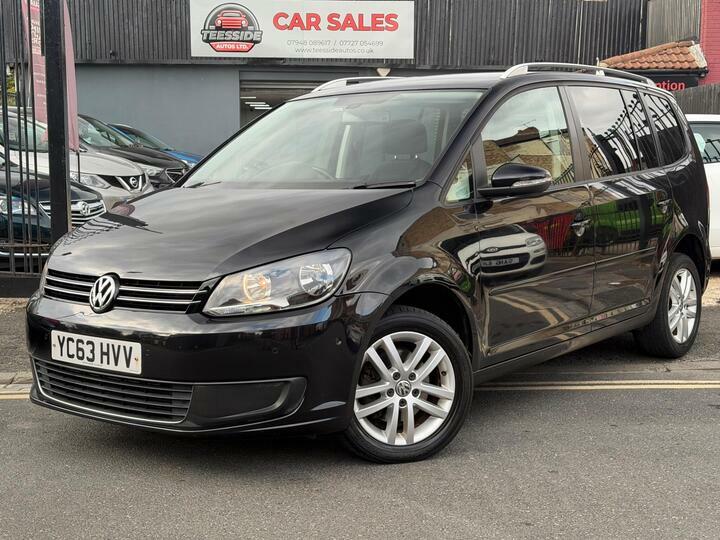 Volkswagen Touran 1.6 Tdi Se Euro 5 YC63HVV Black #4