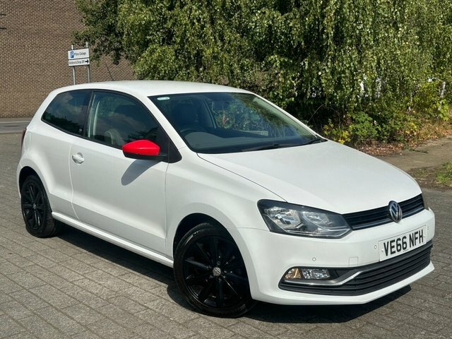 Volkswagen Polo Bluemotion Tech Beats Hatchback VE66NFH White #6