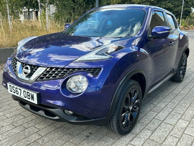 Nissan Juke 1.2 Dig-t Tekna Suv Euro 6 Ss DS67OBW Blue #5