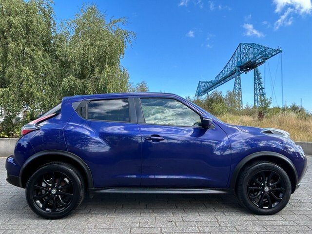 Nissan Juke 1.2 Dig-t Tekna Suv Euro 6 Ss DS67OBW Blue #2