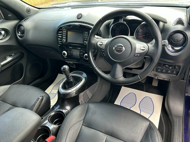 Nissan Juke 1.2 Dig-t Tekna Suv Euro 6 Ss DS67OBW Blue #3