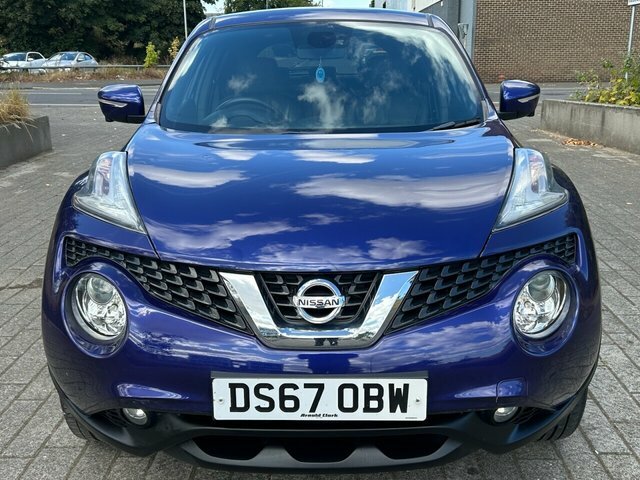 Nissan Juke 1.2 Dig-t Tekna Suv Euro 6 Ss DS67OBW Blue #6