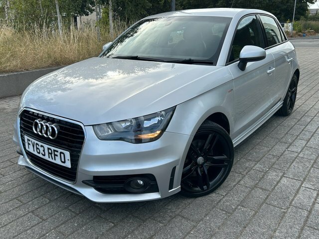 Audi A1 Tdi S Line Sportback FY63RFO Silver #5