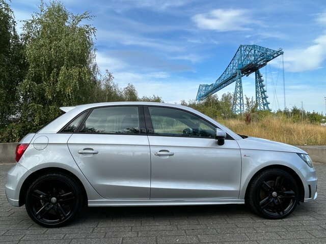 Audi A1 Tdi S Line Sportback FY63RFO Silver #2