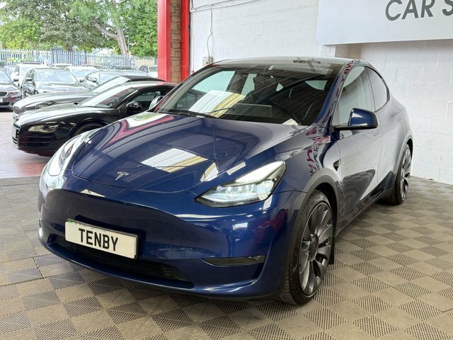 Tesla Model Y Automatic MD23JUT Blue #4
