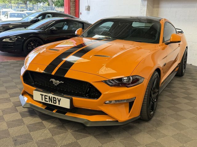 Ford Mustang Automatic Orange #3