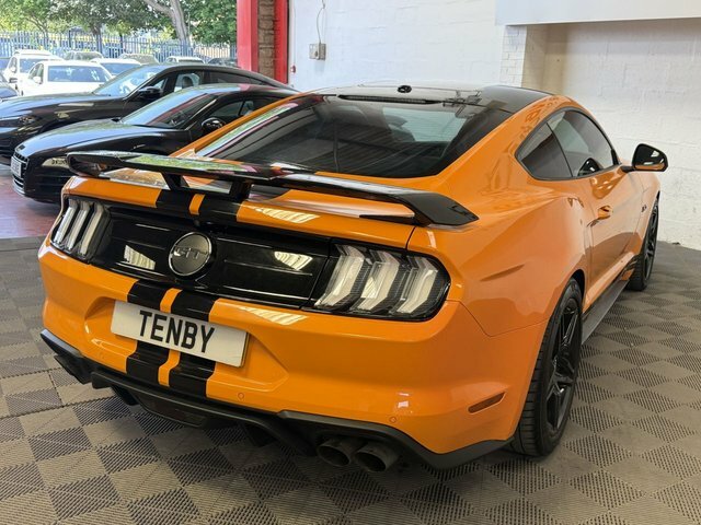 Ford Mustang Automatic Orange #6